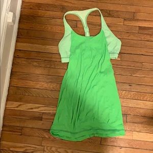 Lululemon exercise tank top.